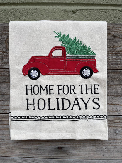Changing Seasons Reversible Truck Towel